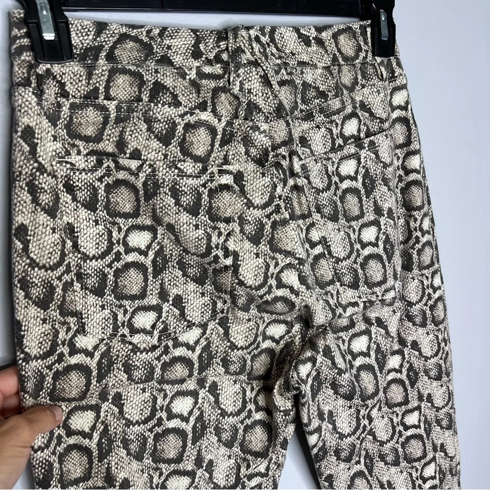 Good American Snake Print Good Leg Jean‎ D2